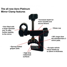 Lade das Bild in den Galerie-Viewer, Milenco Aero Platinum Caravanspiegel