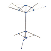 Lade das Bild in den Galerie-Viewer, Portable Folding Rotary Camping Caravan Clothes Line With Carry Bag