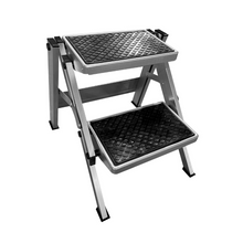 Load image into Gallery viewer, Double Folding Step Ladder-Kumpl