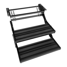 Load image into Gallery viewer, Double Manual LED Light Step Black Colour-Kumpl