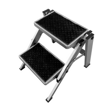 Load image into Gallery viewer, Double Folding Step Ladder-Kumpl
