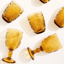 Load image into Gallery viewer, amber goblet set-Kumpl