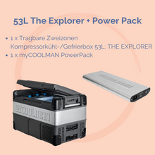 Lade das Bild in den Galerie-Viewer, Bundle Deal: 53L The Exlorer + Power Pack-Kumpl