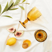 Load image into Gallery viewer, amber goblet set-Kumpl