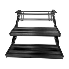 Load image into Gallery viewer, Double Manual LED Light Step Black Colour-Kumpl