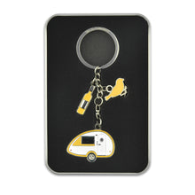 Lade das Bild in den Galerie-Viewer, Keyring | Seasonal Collection | 'Teardrop' | Yellow