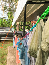 Load image into Gallery viewer, Adventure Awaits | Slide n Dry | Pegless Clotheslines