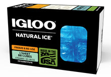 Load image into Gallery viewer, Maxcold Natural Ice Sheet 88 Cube. Igloo. Vorderseite Verpackung.