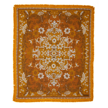 Load image into Gallery viewer, Wandering Folk Woven Plaid Ginger Color | Boho Camping- oder Picknickdecke - Kumpl