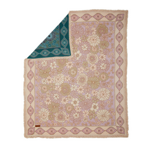 Load image into Gallery viewer, Wandering Folk Woven Throw Rouge | Böhmische Campingdecke - Kumpl