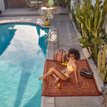 Lade das Bild in den Galerie-Viewer, Wandering Folk Picknickdecke   Topanga Oak | Boho Wasserdicht - Kumpl