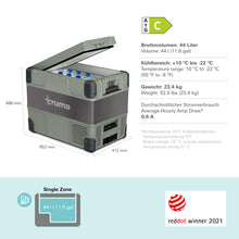 Lade das Bild in den Galerie-Viewer, Truma Cooler C44 (43 Liter) Caravan und Camping Kühlbox  - Kumpl