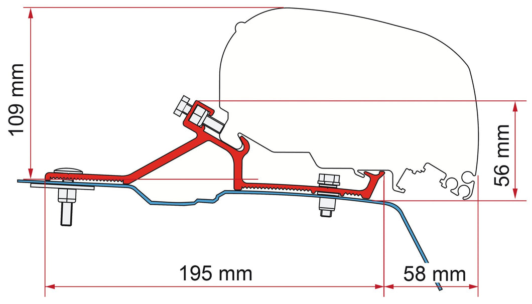 Adapter F80-F65 Renault Master 2010