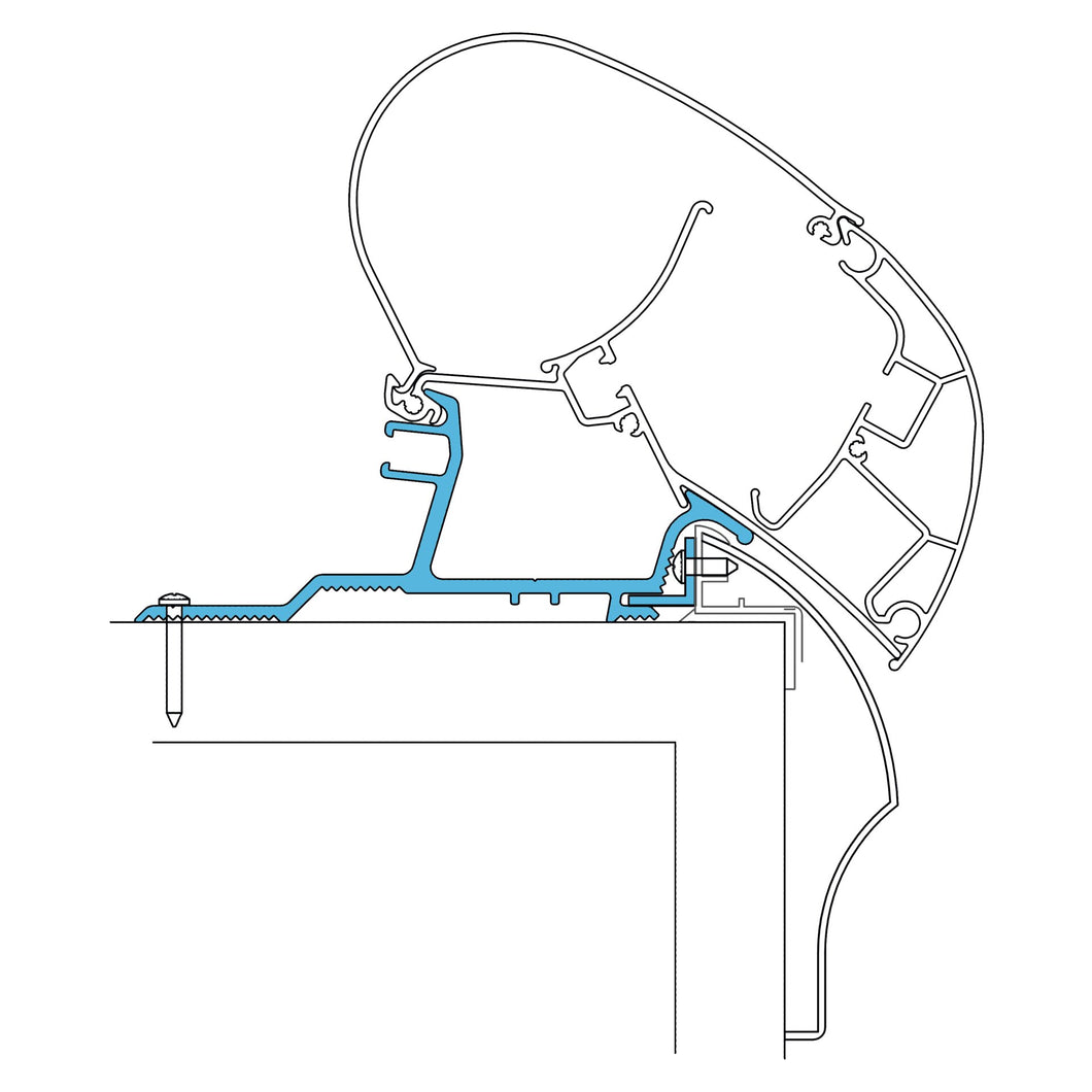 Adapter Hobby Caravan from 2014 3 parts (D)