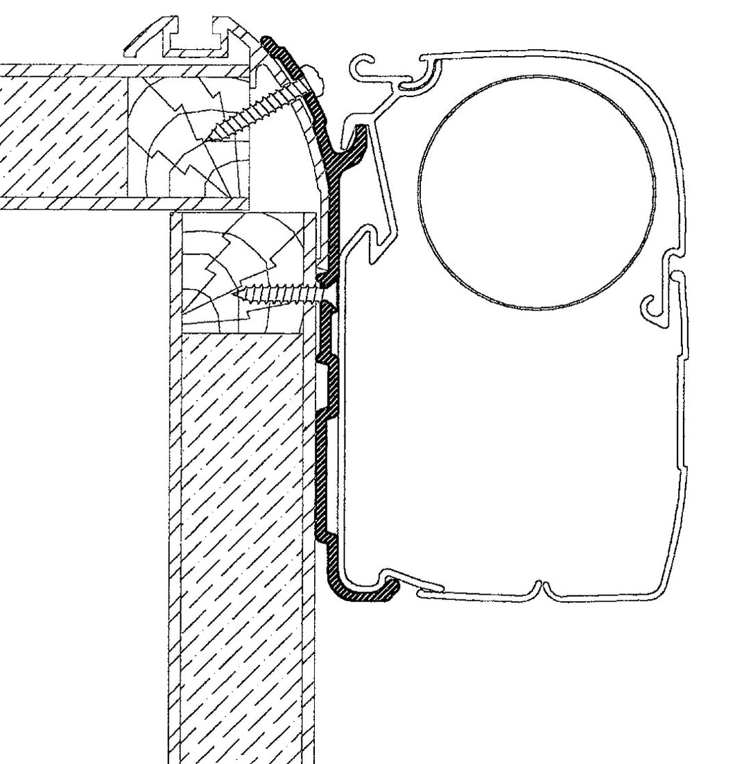 Adapter for EURA, 300 cm (S) (R)