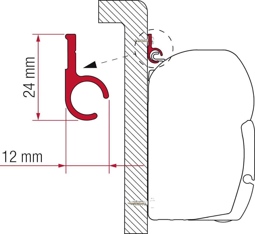 Adapter Rail R 400 (S)