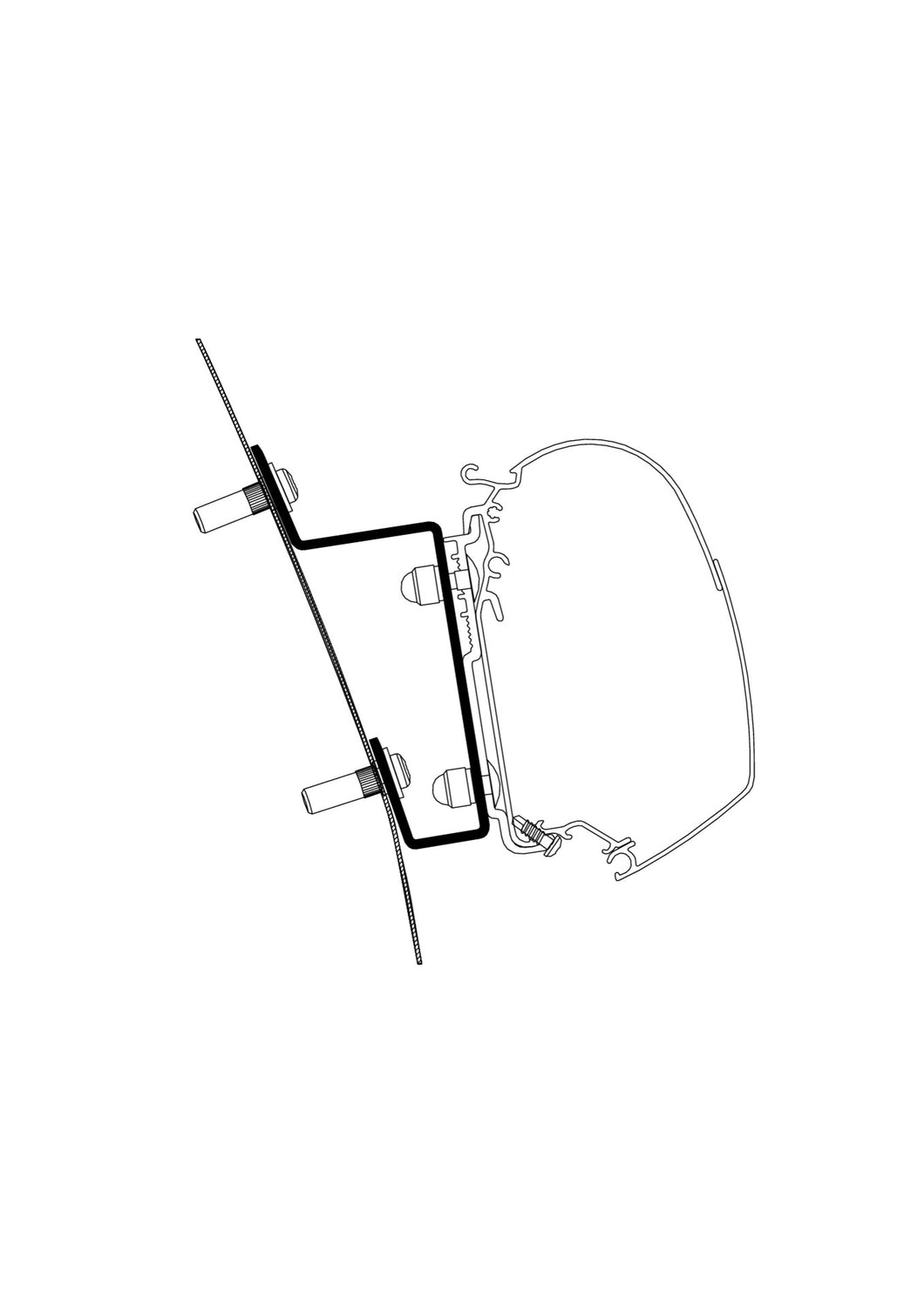 Ford Transit H3 >2014 Adapter