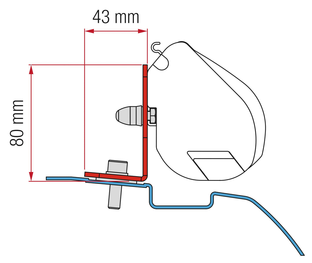 Adapter F35 Kit Nissan NV200