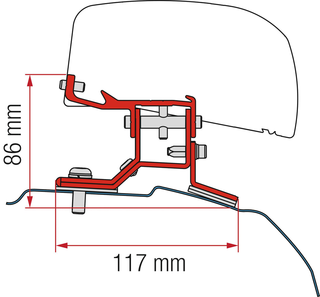 Adapter F40 Kit Ford Custom L1