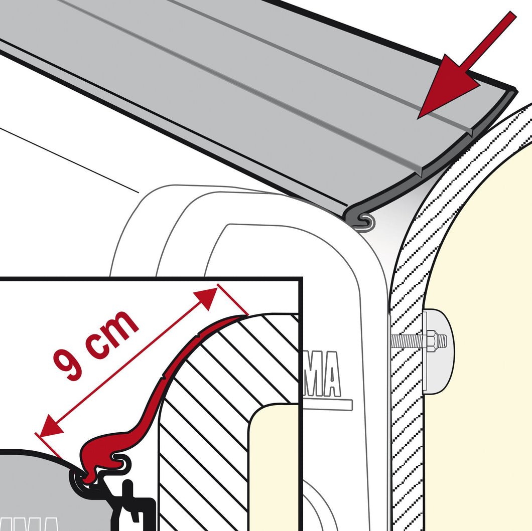 Sealing rubber RAIN GUARD L (m)