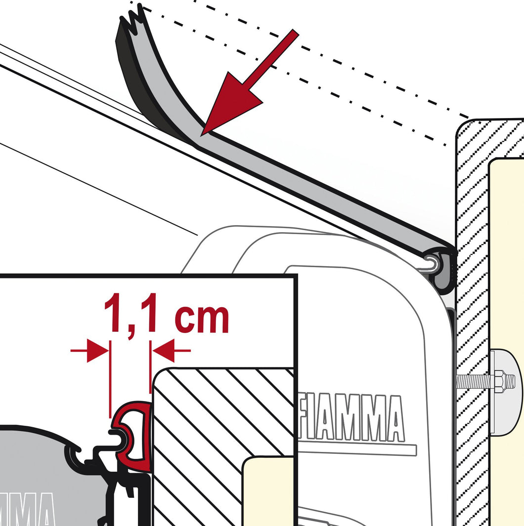 Sealing rubber RAIN GUARD S (m)