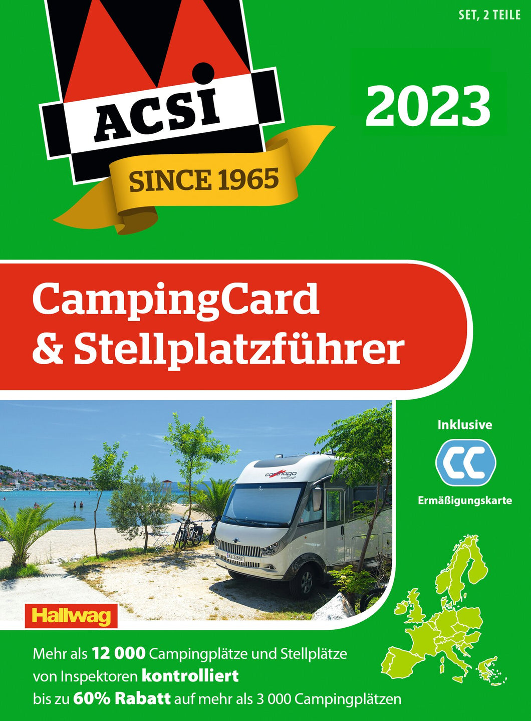 ACSI CampingCard & Stellplatzf. 2023