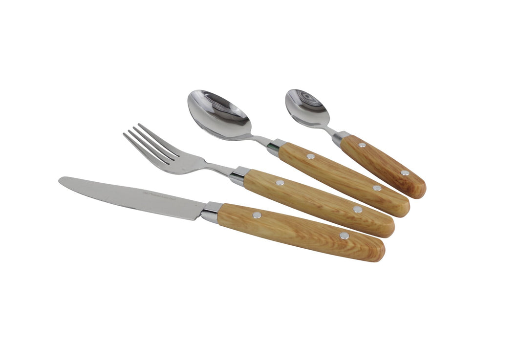 NATURE LINE WOOD (R) cutlery set