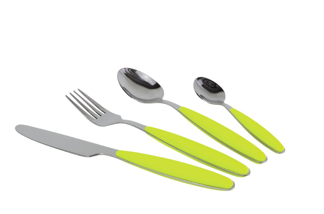 Stainless steel cutlery set, lemon (R)