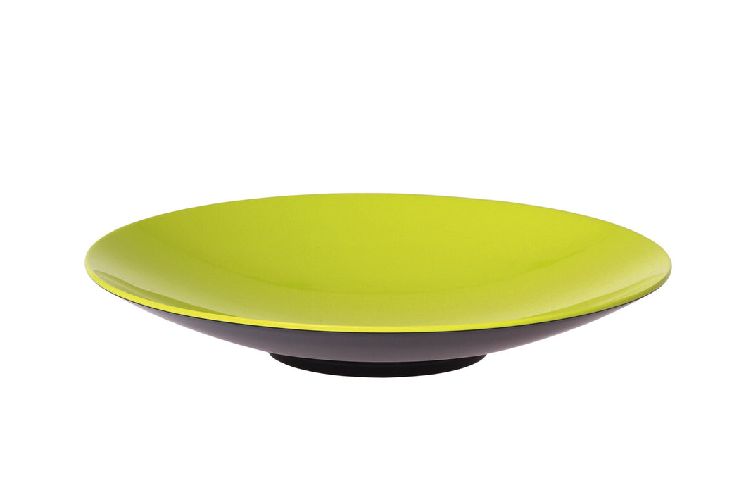 Pasta plate lemon-grey (R)