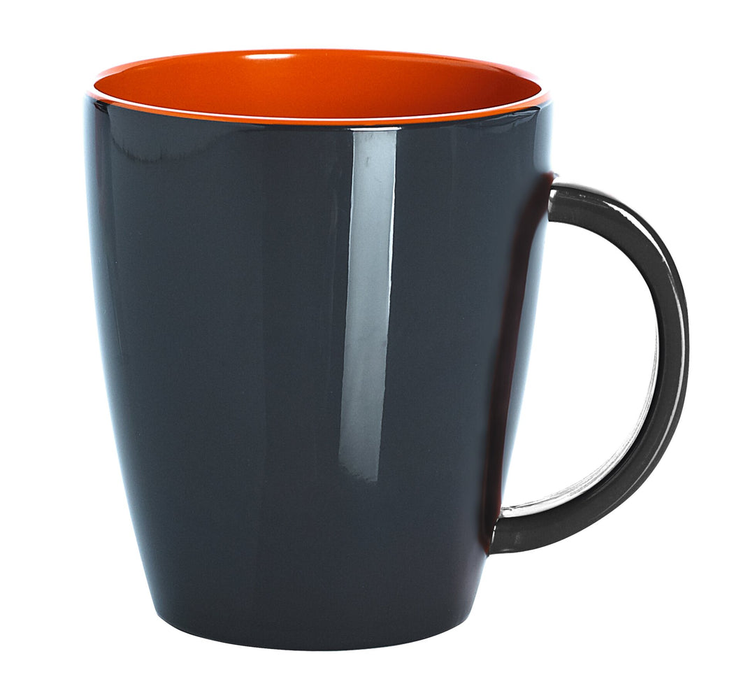 Mug gray-orange (R)