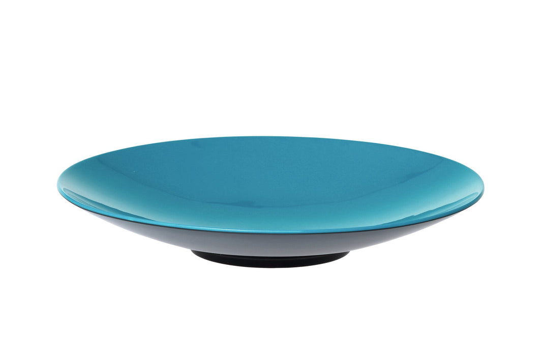 Pasta plate gray-blue (R)