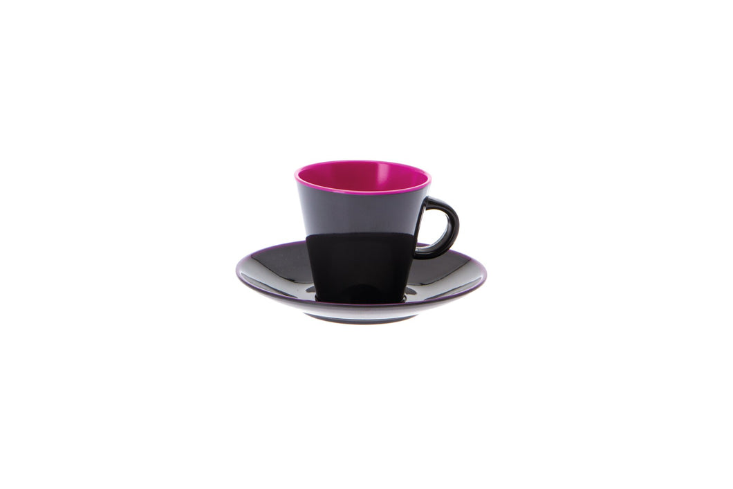 Espresso set gray-blackberry (R)