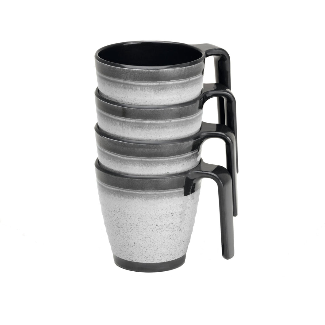 Mug set Prem. Granite-Grey