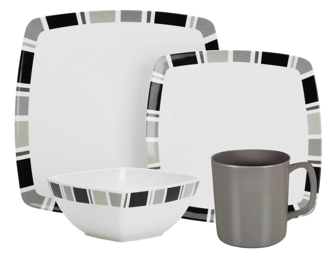 Melamine set CARRE (A)