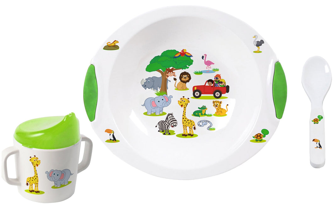 Jungle Parade children's tableware set