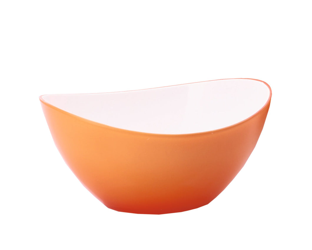 Salad bowl small 2-colored, orange (R)