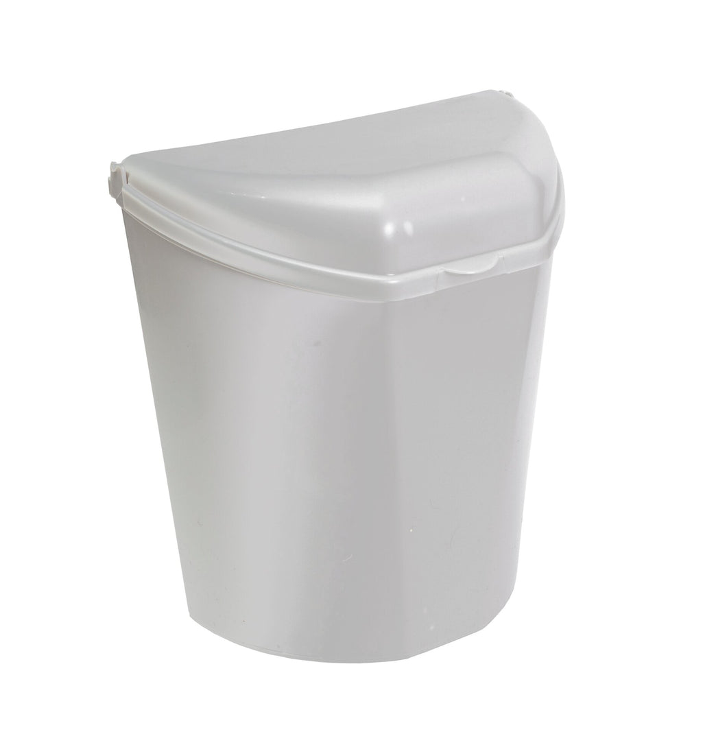 Door waste garbage can 8 l