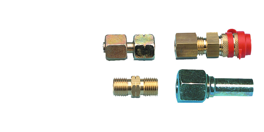 Hose connector 2 x 1-4 inch