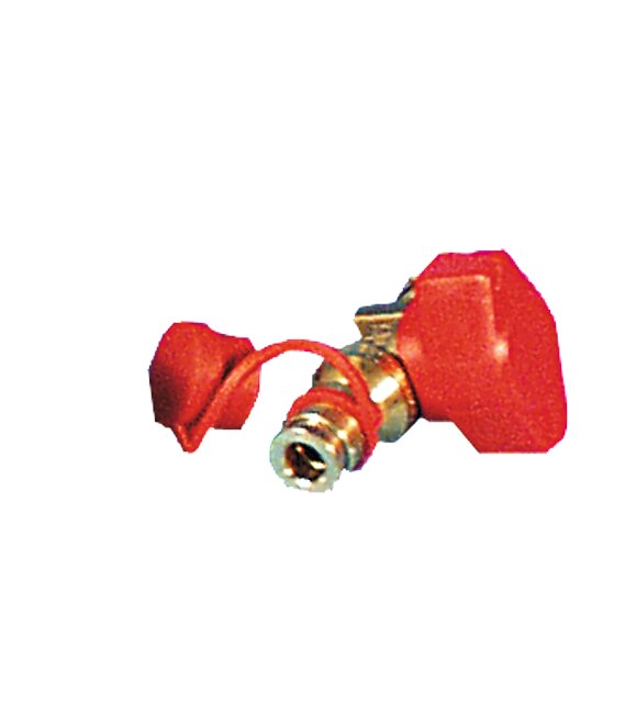 Quick-closing clutch valve