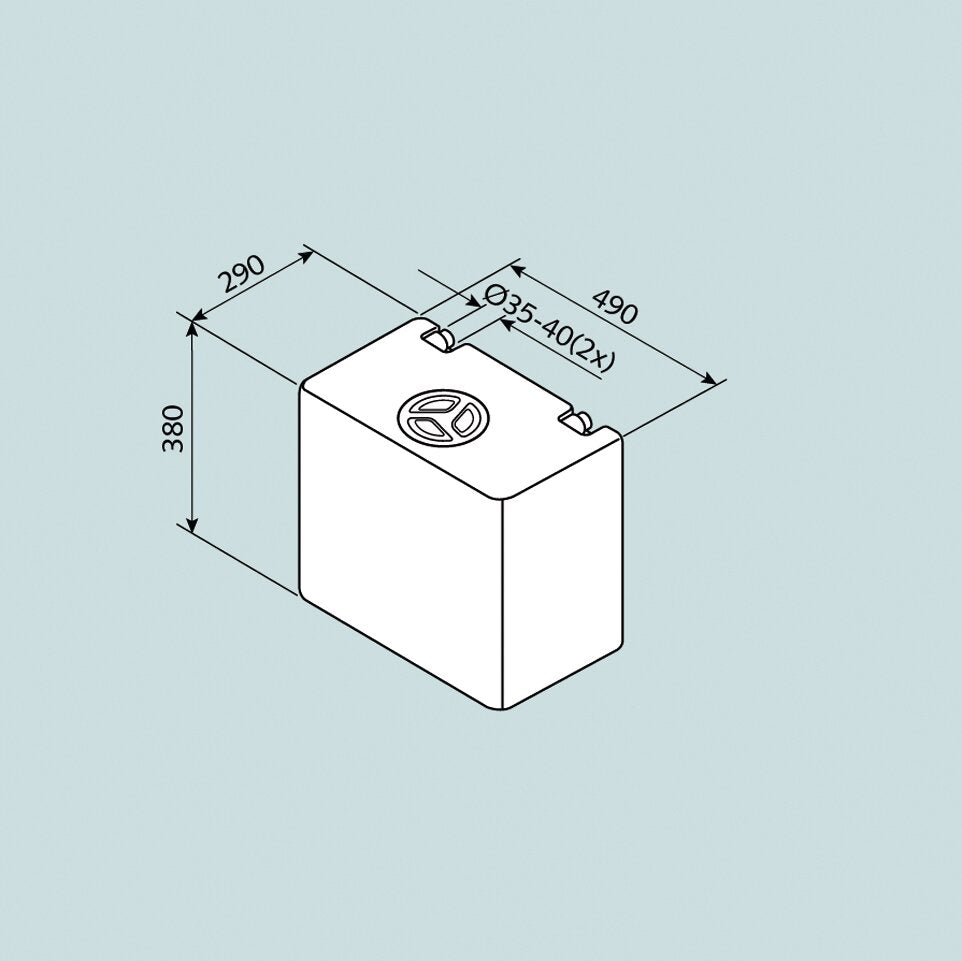 Water tank 50 l