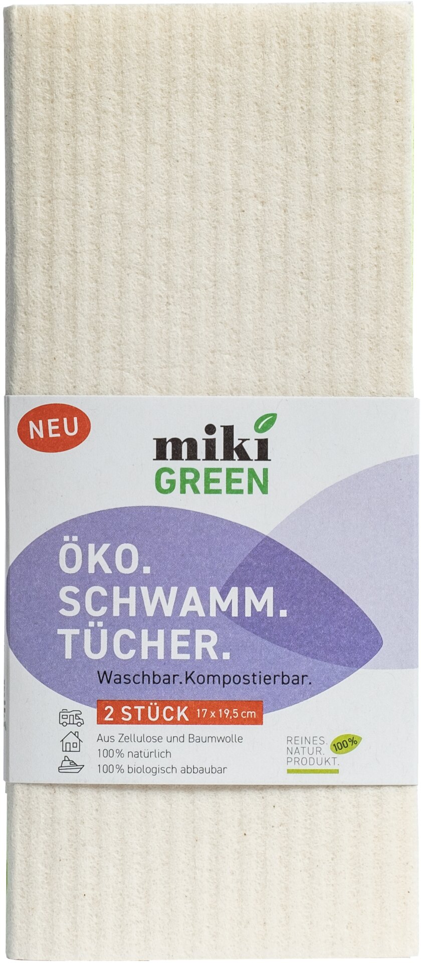 mikiGREEN Öko.Schwamm.Tücher
