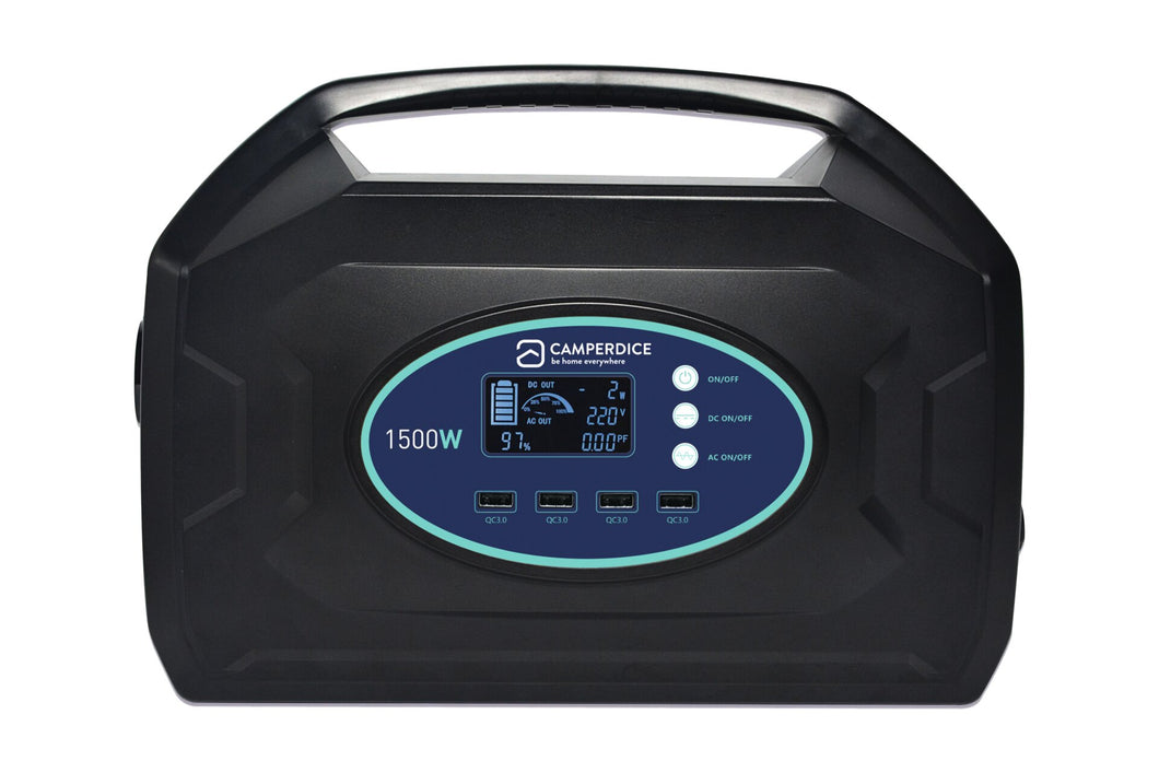 CAMPERDICE Powerstation 1500W (D)