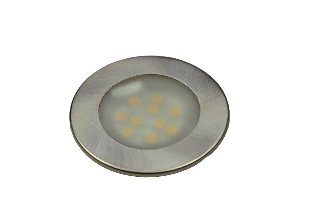 Recessed furniture light, G4 w. 10 SMD module