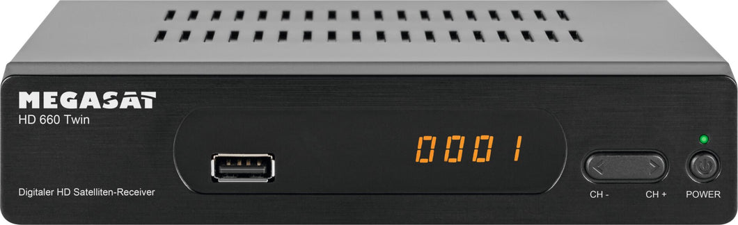 Satelliten-Receiver HD 660 Twin (A)