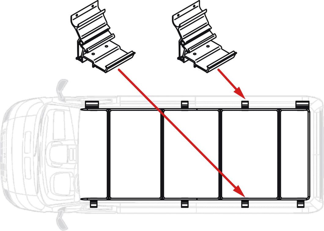 Kit ROOF-RAIL Ducato Extra