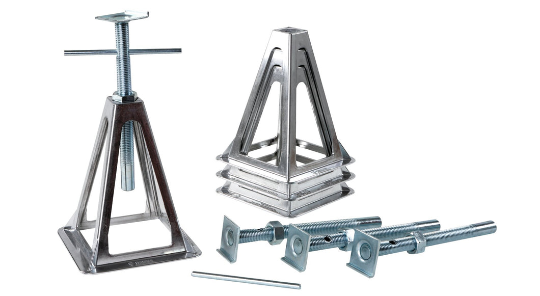 Support stand set ALU JACKS