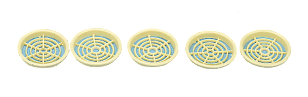 Ventilation rosette 60 mm (pack of 5)