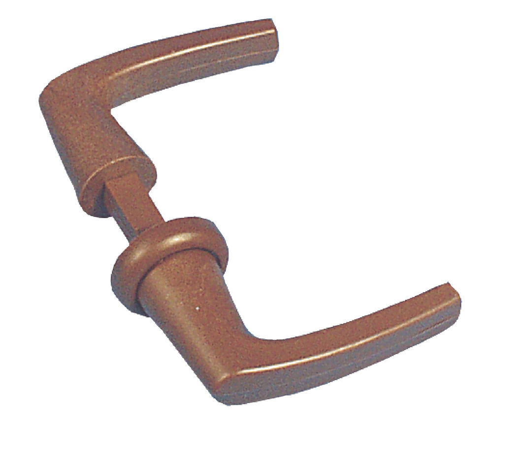 Brown lever handle set