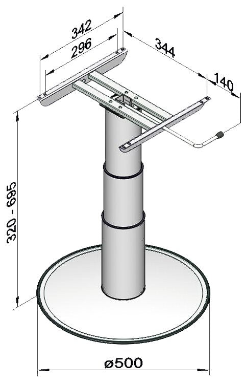 Freestanding lift frame