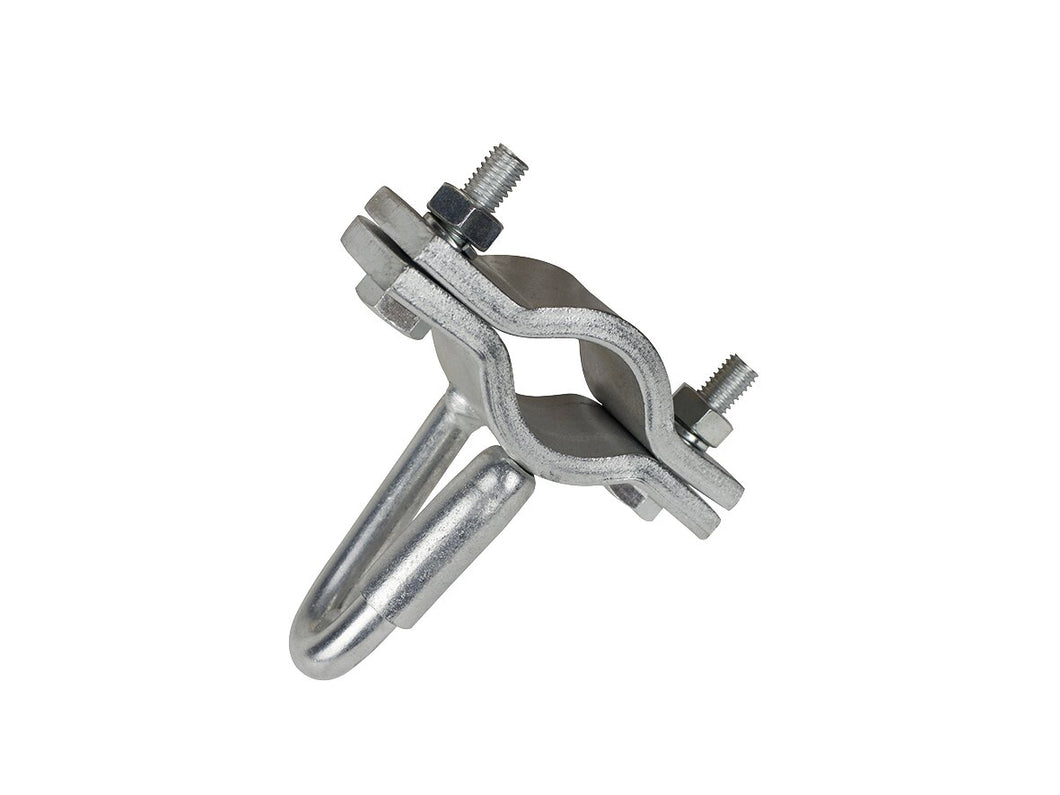 Safety clamp with spring